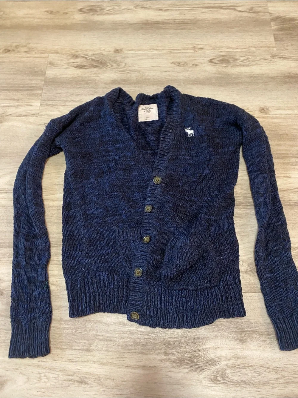 Abercrombie & Fitch Navy Cardigan